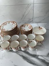 Vintage Sutherland China Part Dinner Set , Made In England ,