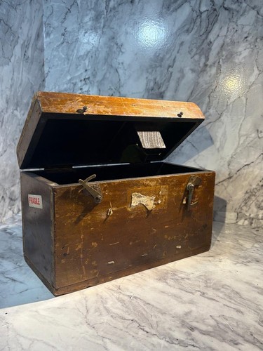 Vintage wooden military