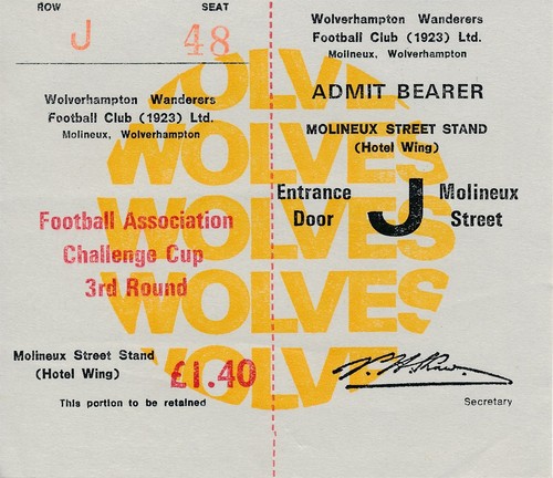 Ticket wolves unknown fa - wolves,