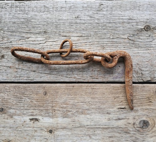 Antique forged iron blacksmith - antique,