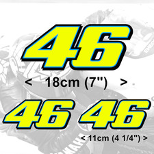 Rossi sticker fluorescent - sticker,