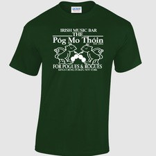 The Pogues Inspired Irish Music Bar T-Shirt  Funny Kiss