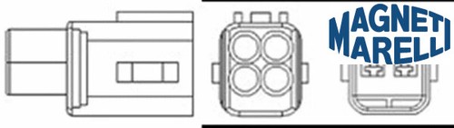 Lambda sensor 466016355027 - sensor,