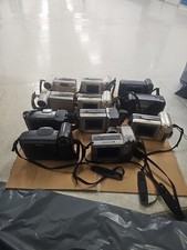 Job Lot of 11 Mixed SHARP Camcorders Video Cameras-100%-SPARES OR REPAIR.