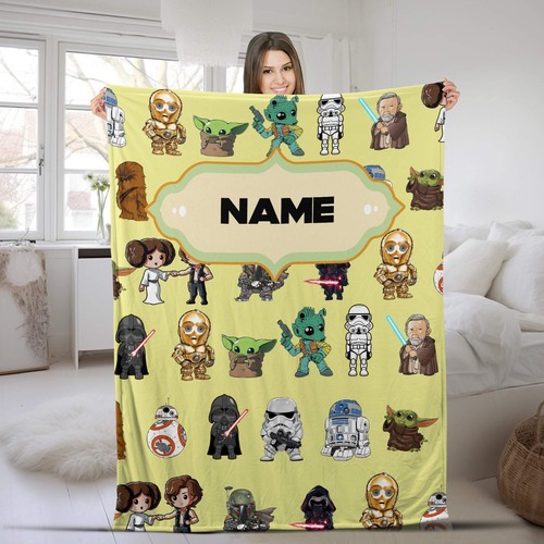 Custom name star wars - wars, plush
