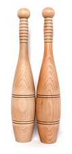 Indian Clubs, Wooden Clubs