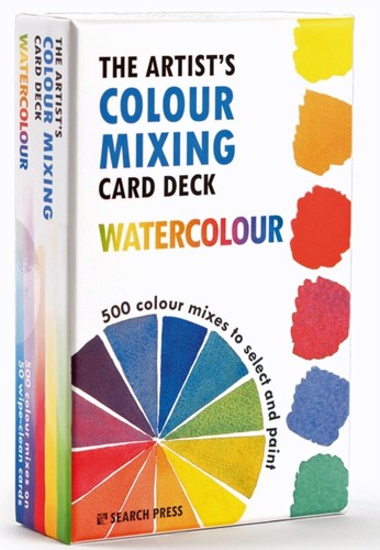 The artists colour mixing card - artists,