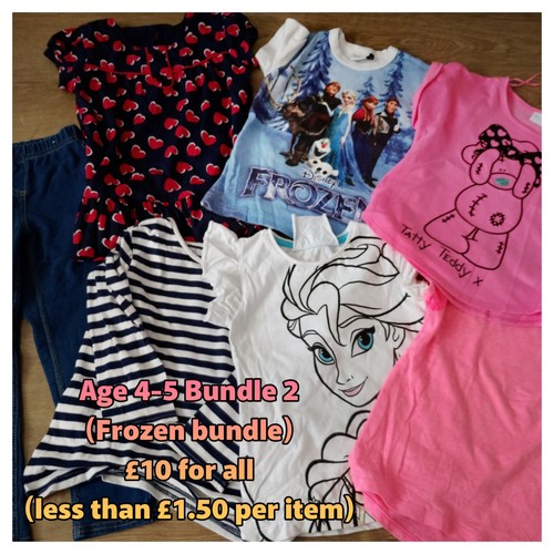 Girls summer bundle age 5 - bundle,