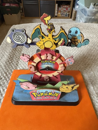 Rare pokemon seesaw clock - pokemon,