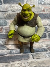 Rare SHREK Talking Dreamworks Figure McFarlane Toys 2001 11 Inch Tall Working