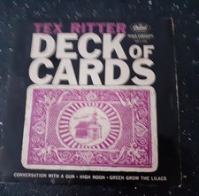 Tex Ritter - Deck Of Cards (7", EP) EAP 1/1323