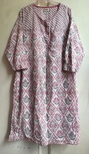 FABINDIA Kaftan Dress XXL Pink