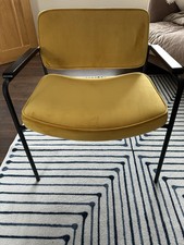 2 Habitat Yellow Accent/Dining Chairs