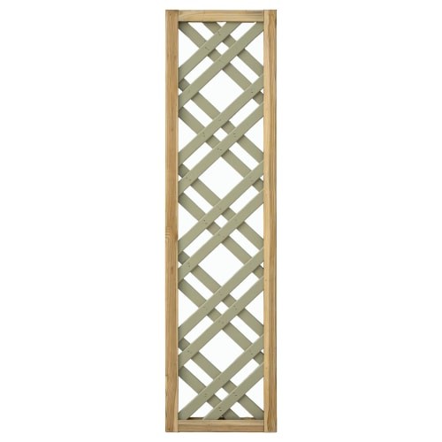 Sage green trellis - trellis, 300x1200mm