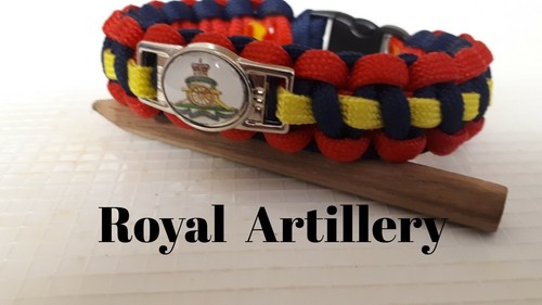 Royal artillery wristbands - royal,