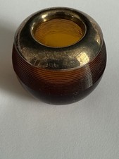Rare amber colour edwardian - amber,