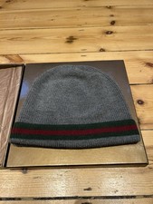 Gucci Web Stripe Wool And Silk