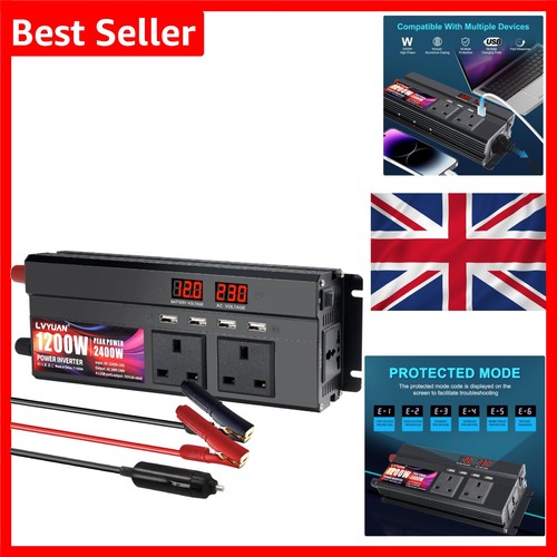 Power inverter 1200w 2400w - power,