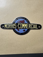 Original Vintage “Morris Commercial” Radiator Badge – J. Fray Ltd, Birm 1930-40?