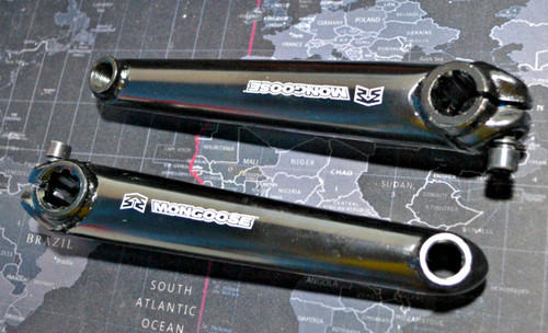 Mongoose bmx cranks nos - bmx,