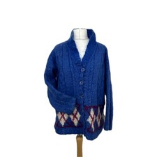 Vintage Blue Cable Knit