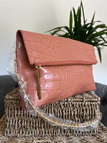 Jigsaw croc print - print, leather