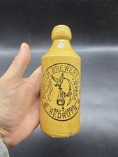 Antique Cornish Ginger Beer Bottle Redruth Brewery Cornwall #16