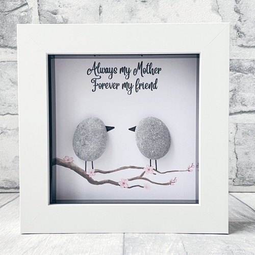 Mum birthday pebble - birthday, art