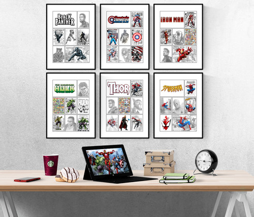 Marvel avengers comic style - marvel,