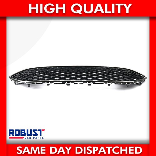Centre front bumper black - front,