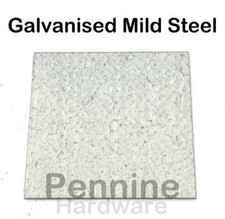 Galvanised or Mild Steel Sheet Metal Guillotine Cut UK Metal Supplier