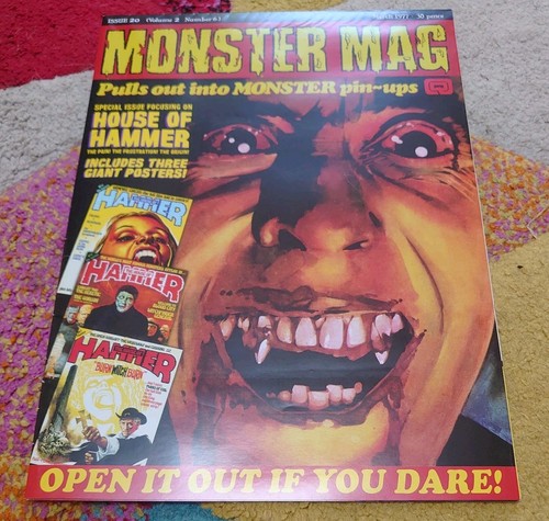 Monster mag hammer horror - hammer,