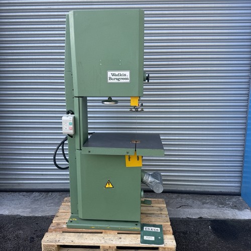 Wadkin bursgreen bandsaw - wadkin, c5