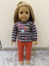 American Girl Doll Striped