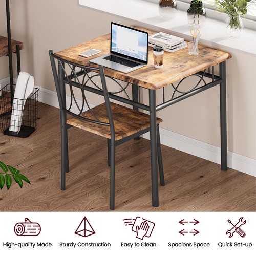 3pcs 74x74x76cm dining - dining, table