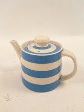 T G Green Cornish Kitchen Ware Teapot Blue and White Pre-Owned