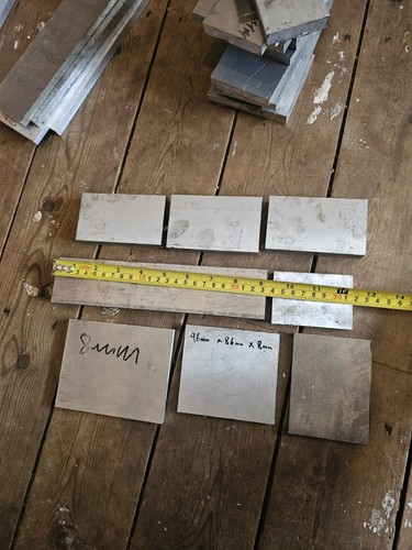 6082 aluminium block flat - t6, block/flat