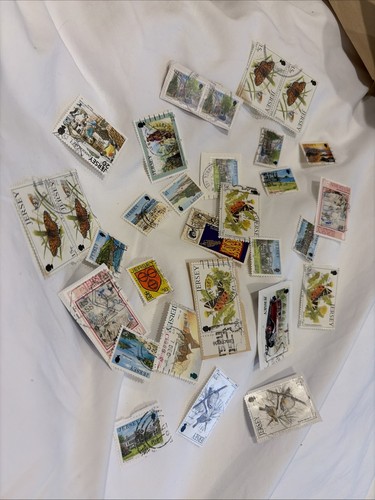 Jersey stamp collection - jersey,