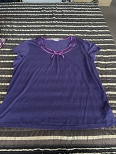 Marks & Spencer Size 22 Ladies Purple Pyjamas