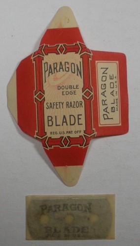 Vintage razor blade - razor, paragon