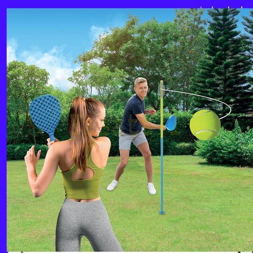 Player swingball game rotor - swingball,