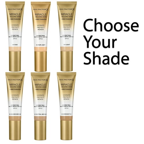 Max factor miracle second skin - max,