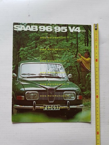Saab v4 1969 leaflet - saab,
