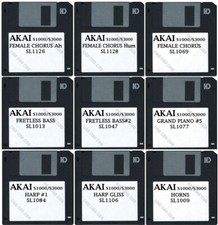 Akai S1000 / S3000 Floppy Disk