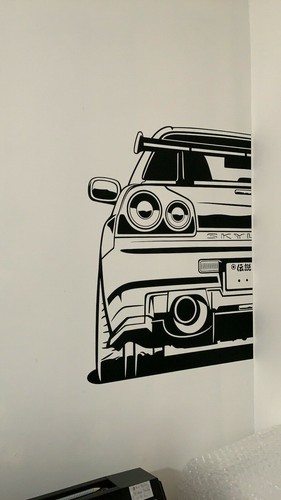 Nissan skyline gtr r34 wall - nissan,