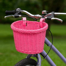 Handwoven Bicycle Basket
