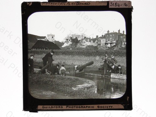 Children canal lock - children,
