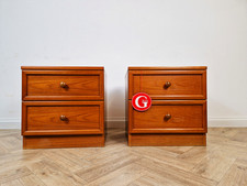 G Plan Albany Vintage Mid Century Danish Design Retro Bedside Cabinets Chest