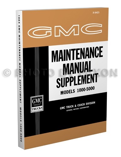 1964 gmc repair - shop, manual