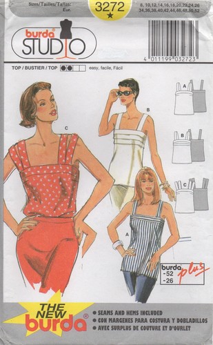 Burda sewing pattern 3272 easy - sewing,